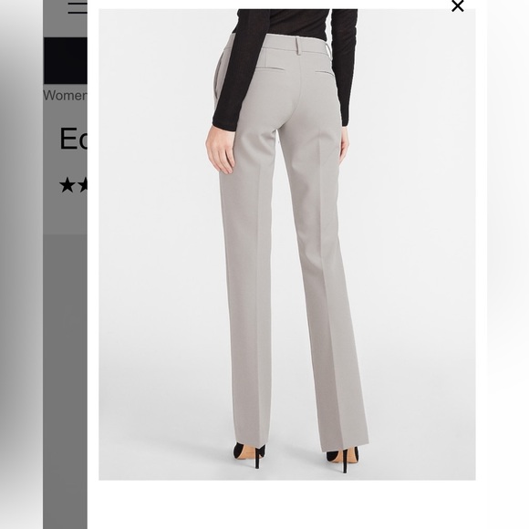 Express Bootcut Mid Rise Pant - Picture 2 of 3